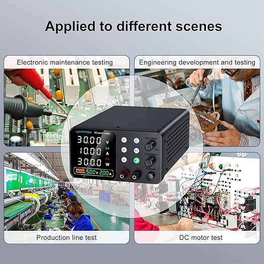 DC Power Supply Variable, 120V 3A Adjustable Switching Regulated Bench Power - Image 9