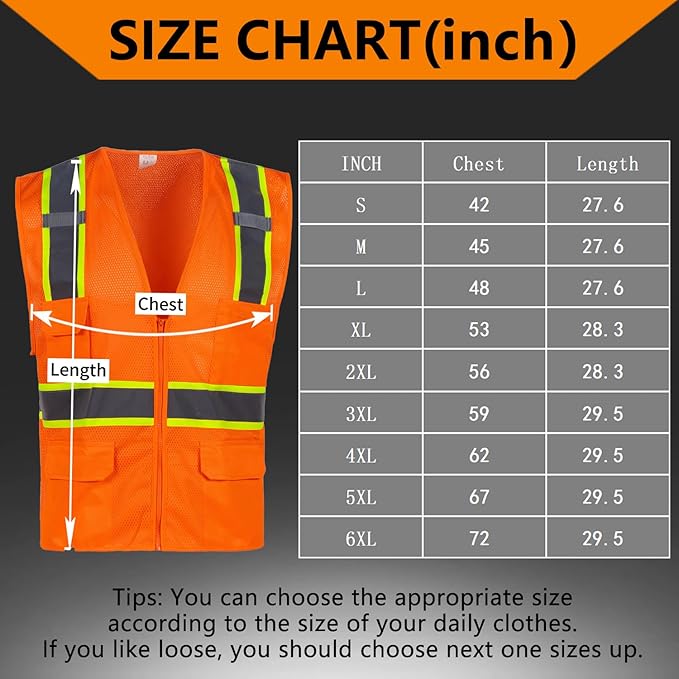 FONIRRA 3 Pack Hi Vis Safety Vest - Image 5