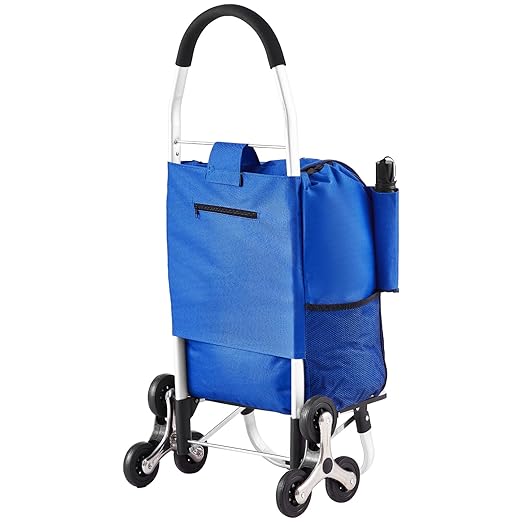 VEVOR Stair Climber Cart, 36L Capacity, Grocery Cart Laundry Stair Climbing - Image 9