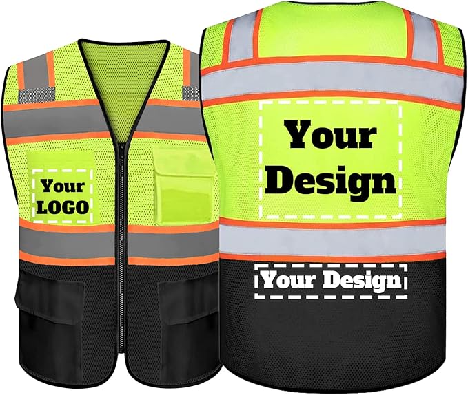 Safety Vest Customize Logo by evershare