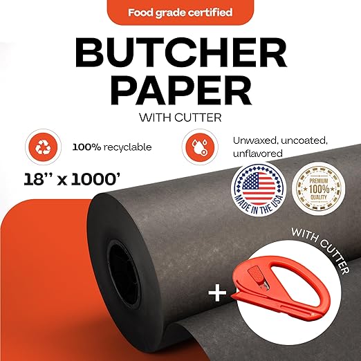 Black Butcher Paper 18" x 12000" - Image 2