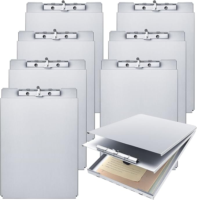 Henoyso Metal Storage Clipboard Bulk Heavy Duty Aluminum Clip Board by Henoyso