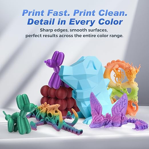 FLASHFORGE Rapid PLA Filament 1.75mm Aurora Green, 500mm/s High Speed Printing - Image 2