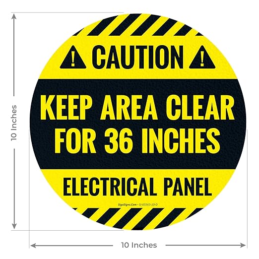 Caution Electrical Panel Keep Area Clear - Image 2