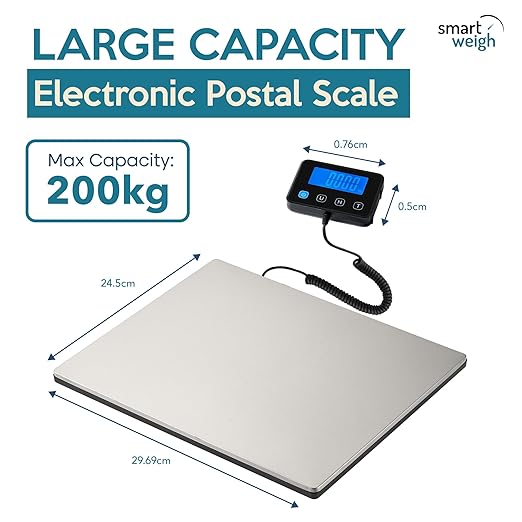 Smart Weigh 440lbs x 2 oz. Pro Digital Shipping and Postal Scale USB-C or - Image 2