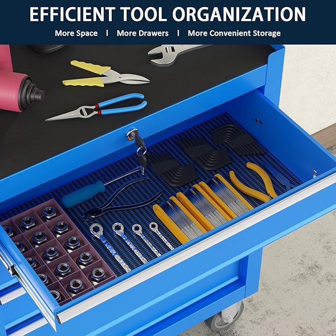 5-Drawer Metal Rolling Tool Chest - Image 3
