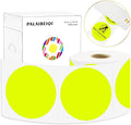 3X3Inch Round Thermal Labels Circle Color Coding Labels Printable Waterproof by Palaibeiqi