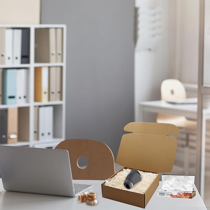 9x9x3 Inches Shipping Boxes Set of 25，Brown Cardboard Boxes Recyclable - Image 5