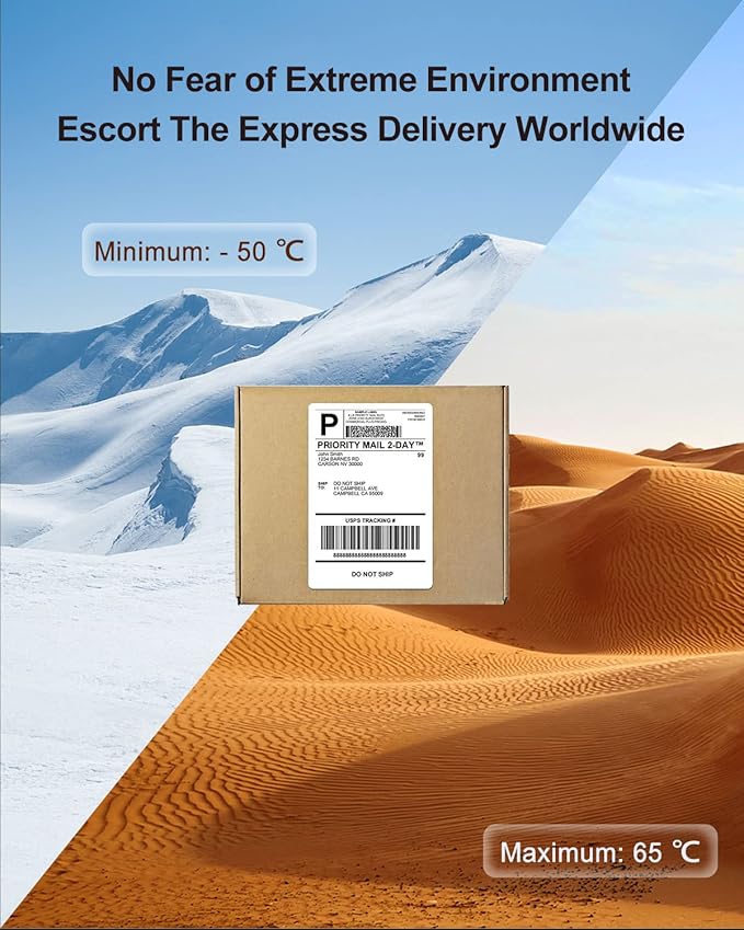 Phomemo 4x6 Shipping Labels, Compatible - Image 9