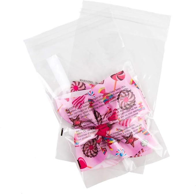 Clear Poly Bags 6x9" by RetailSupplyCo