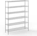 21" Deep x 72" Wide x 96" Height Wire Shelving Kit | 6-Tier | NSF Commercial by Regal+Altair
