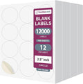 NextDayLabels 2.5 Inch Round Stickers by NextDayLabels