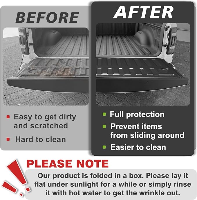 TripleAliners Tailgate Mat for 2019-2025 2026 Dodge Ram 1500 Power - Image 7