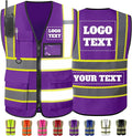 Custom Safety Vest High Visibility Reflective Vests by Unknown