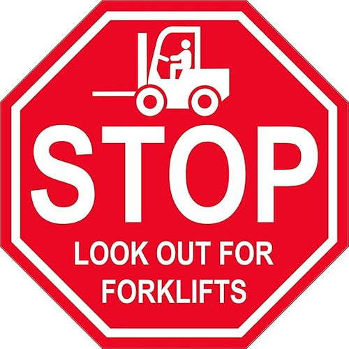 "Stop Look Out for Forklifts" by GraphicalWarehouse
