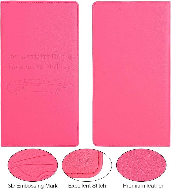 Cacturism Car Registration and Insurance Holder, Car Accessories Vehicle Glove - Image 5