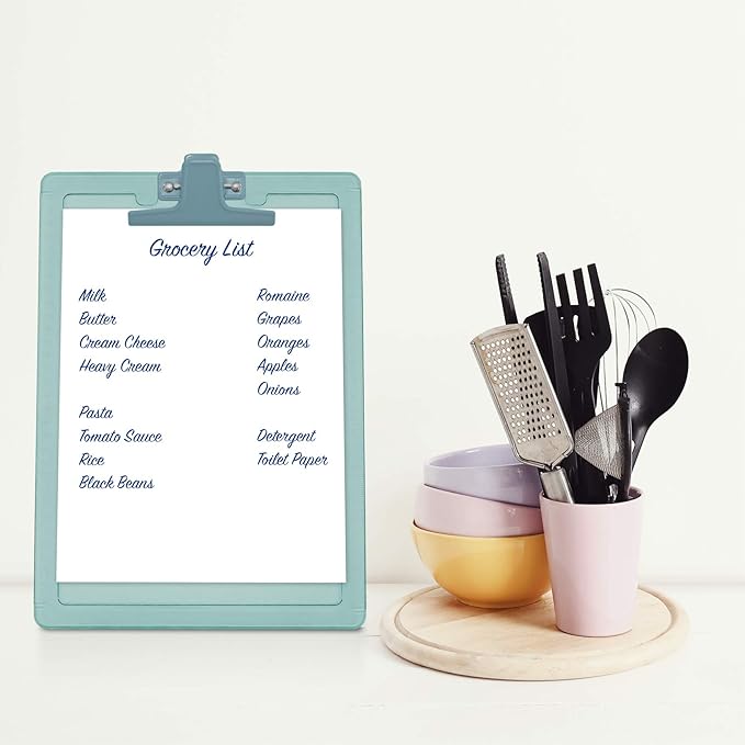 Acrimet Clipboard Letter Size A4 Premium Metal Clip - Image 8