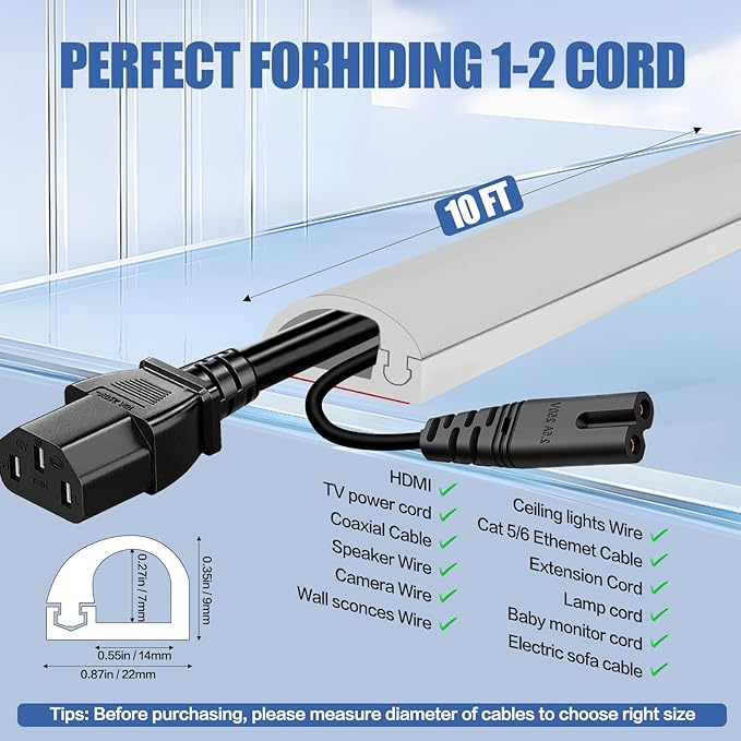 Floor Cable Cover, Low Profile Cable Hider - Image 7