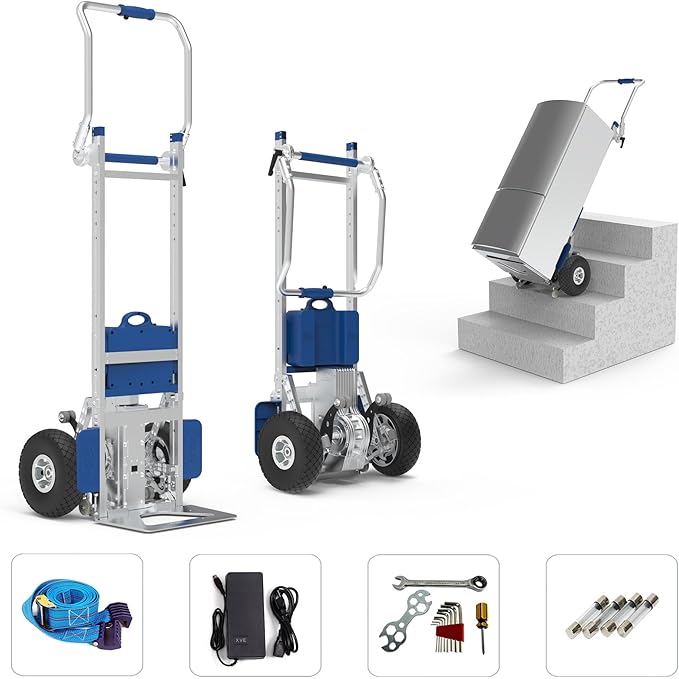 Electric Stair Climber 1200W Electric Stair Climbing Hand Truck 463LBs Load - Image 9