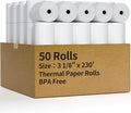 3 1/8" x 230' Thermal Receipt Paper Rolls, Cash Register POS Thermal Paper by MultiLabel