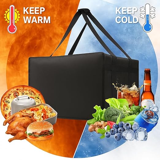 Bodaon Insulated Pizza Delivery Bags, Pizza Pack, Pizza Hot Warmer Carrier - Image 4