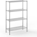 18" Deep x 42" Wide x 64" Height Wire Shelving Kit | 4-Tier | NSF Commercial by Regal+Altair