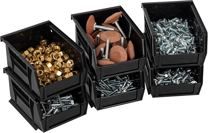 Akro-Mils 30210 AkroBins Plastic Storage Bins, Space-Saving Stackable Bins - Image 8