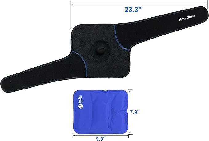 Koo-Care 2 Knee Gel Ice Pack & Wrap - Image 2