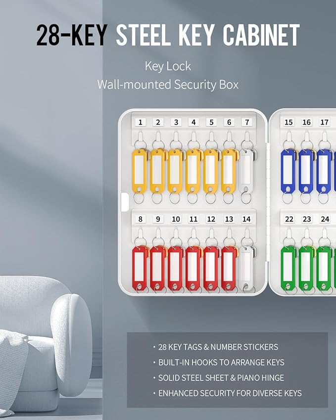 Uniclife 28 Position Key Cabinet - Image 4