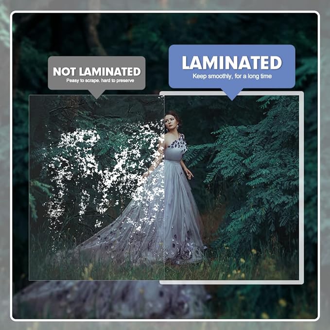 Laminating Sheets, PANDRI 400 Pack Thermal Laminator Pouches Holds 8.5 x 11 Inch - Image 3