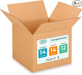 Medium Moving & Shipping Boxes 14 x 14 x 12 inches by IDLPackaging