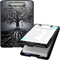 Clipboard with Storage, High Capacity Plastic Storage Clipboard with Low by Qindaiwen