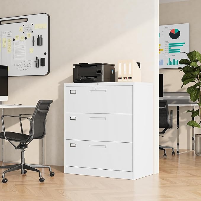 Lateral File Cabinet, Metal Filing Cabinet - Image 6