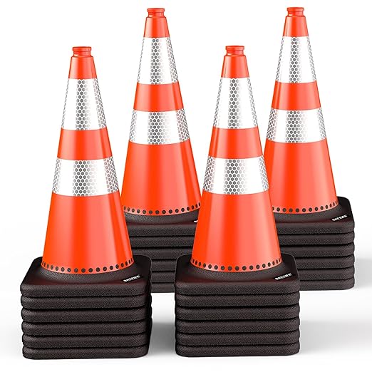 BATTIFE Traffic Cones 28 Inch - Image 9