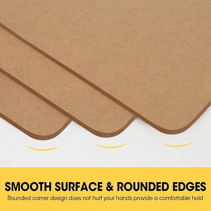 6 Pack Clipboards, Clipboards for Classroom, Letter Size Wooden Clipboard - Image 6