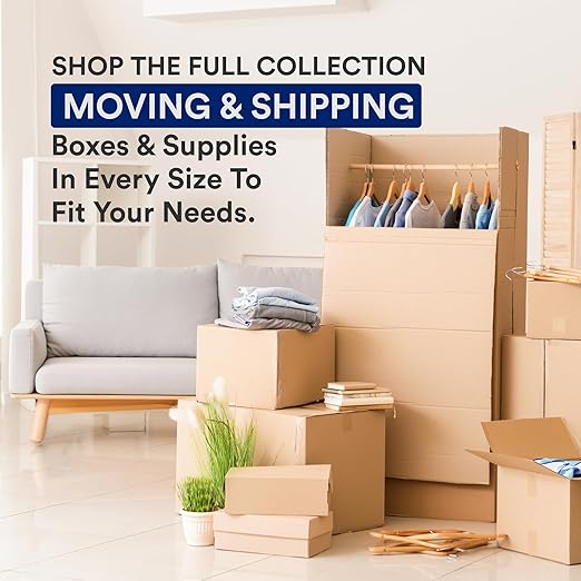 BOX USA Moving Boxes Medium 18"L x 14"W x 12"H 10-Pack | Corrugated Cardboard - Image 5