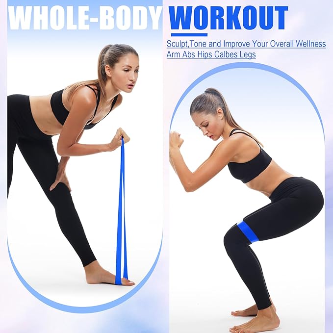 Deekin Resistance Bands Resistance Loop Exercise Bands Exercise Equipment - Image 4