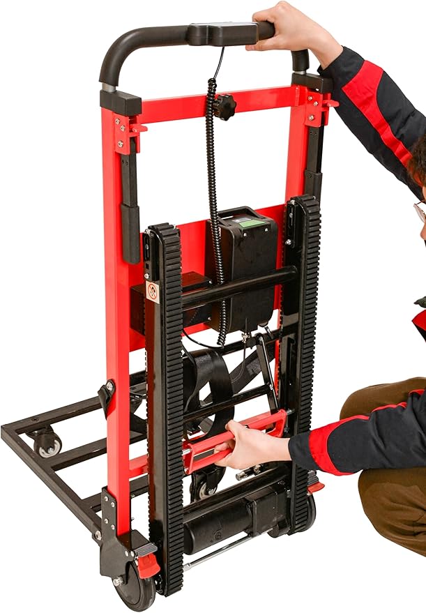 LINE2design Electric Hand Truck Dolly - 441 lb Capacity 160W Motor - Folding - Image 8