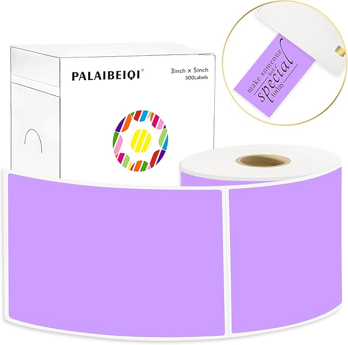 3x5 Inch Thermal Label Stickers, Moving Boxes, Address & Inventory Organization by Palaibeiqi