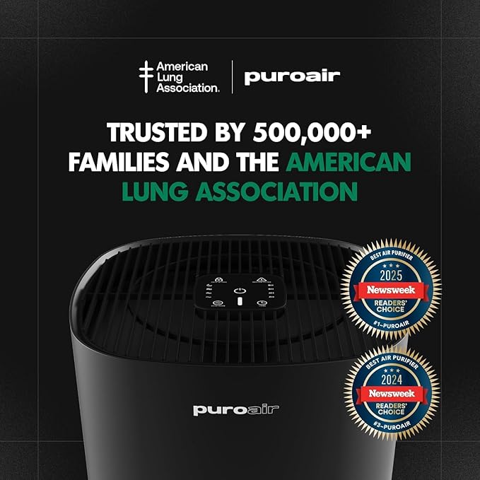 PuroAir 240 HEPA Air Purifiers for Home Large Rooms - Image 9