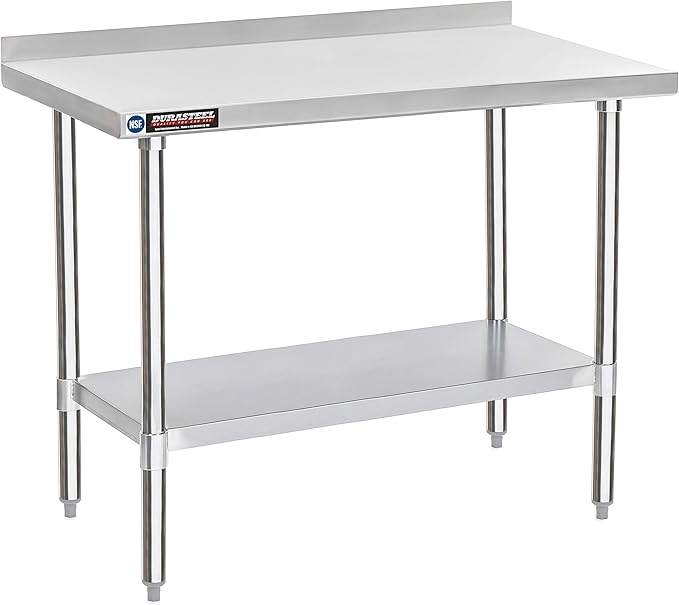 DuraSteel NSF Commercial Kitchen Table by DuraSteel