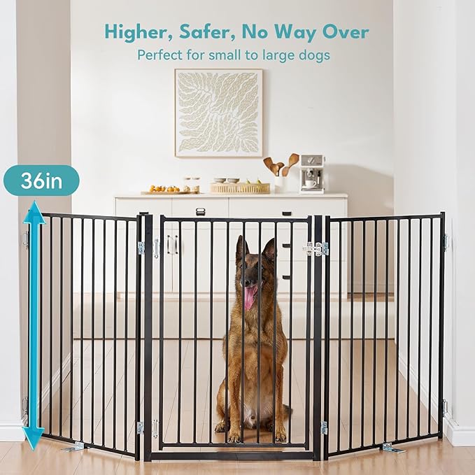 No Pawblems Free Standing Dog Gate - Image 5