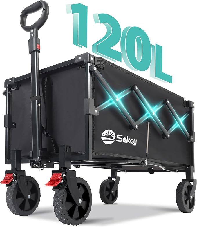 Sekey Collapsible Wagon Cart Foldable by Sekey