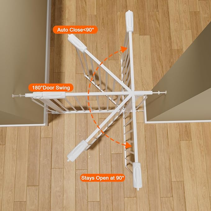 HOOEN 29-34 Inch Wide Baby Gate - Image 5