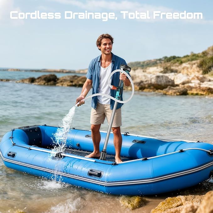 SEESII Cordless Stick Water Transfer Pump, - Image 4