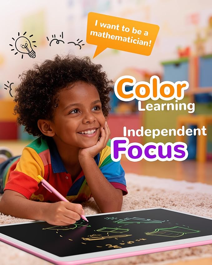 KOKODI LCD Writing Tablet, 20 Inch Colorful Toddler Doodle Board Drawing Tablet - Image 4