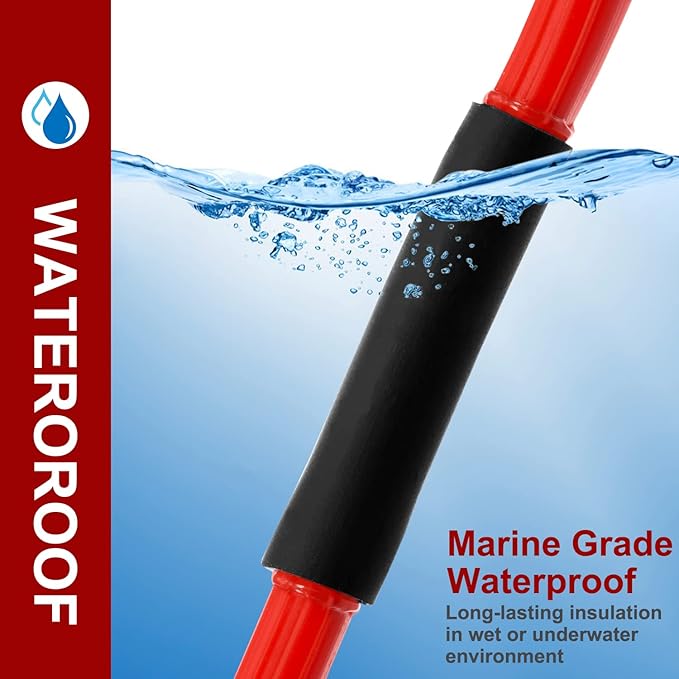 Chanzon 3:1 Ratio - 80ft Roll - Heat Shrink Tubing 1/8" - Marine Grade - Image 4