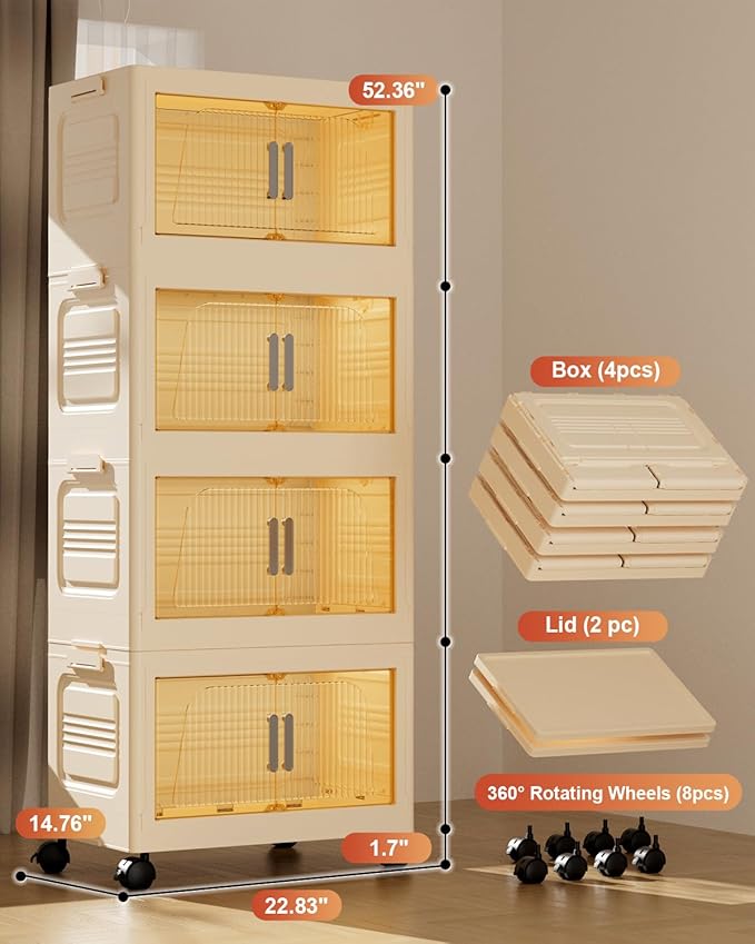 304QT Stackable Storage Bins - Image 6