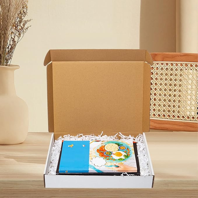 White Shipping Boxes 13x10x2" 30 Pack - Image 5