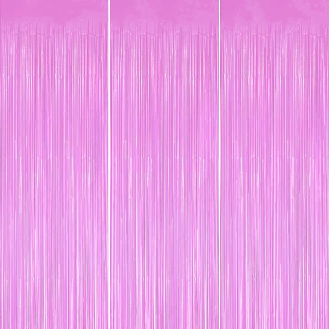 3 Pack Foil Fringe Backdrop by DECOCKRAT